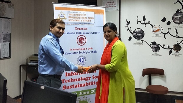 Short Term Training Programme- TIMSCDR Mumbai