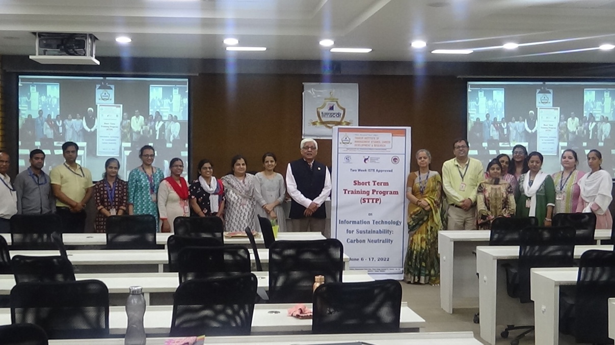 Short Term Training Programme- TIMSCDR Mumbai'