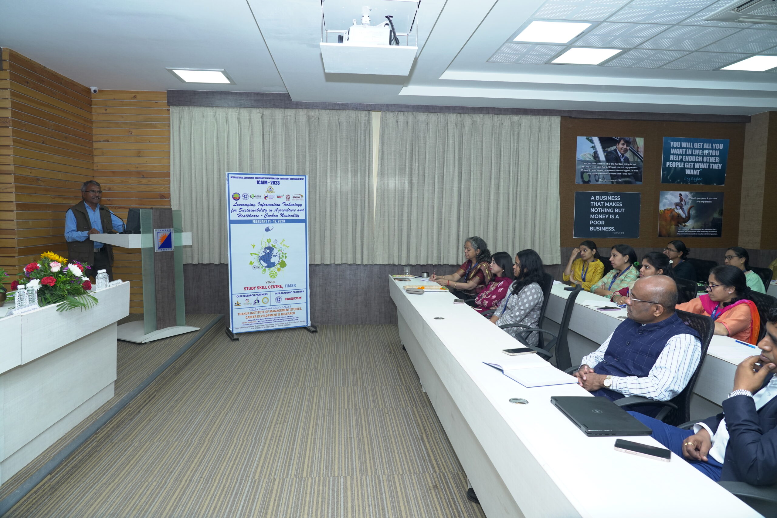 International Conference(Icaim) 2023- TIMSCDR Mumbai
