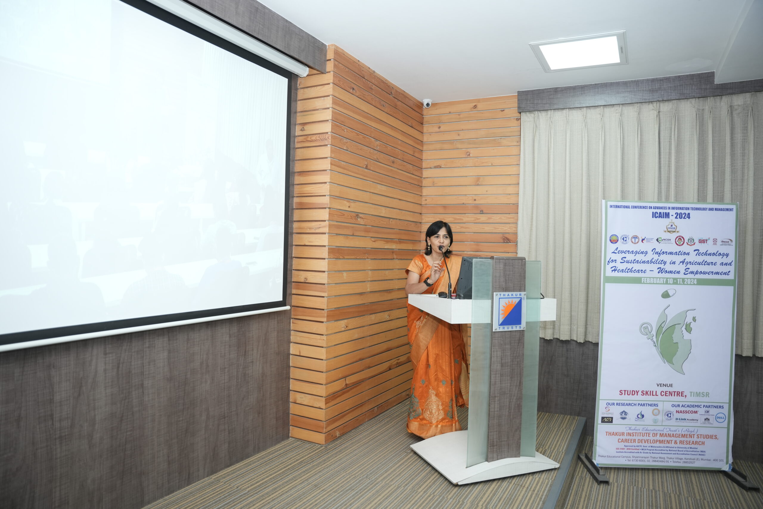 International Conference(ICAIM) 2024- TIMSCDR Mumbai